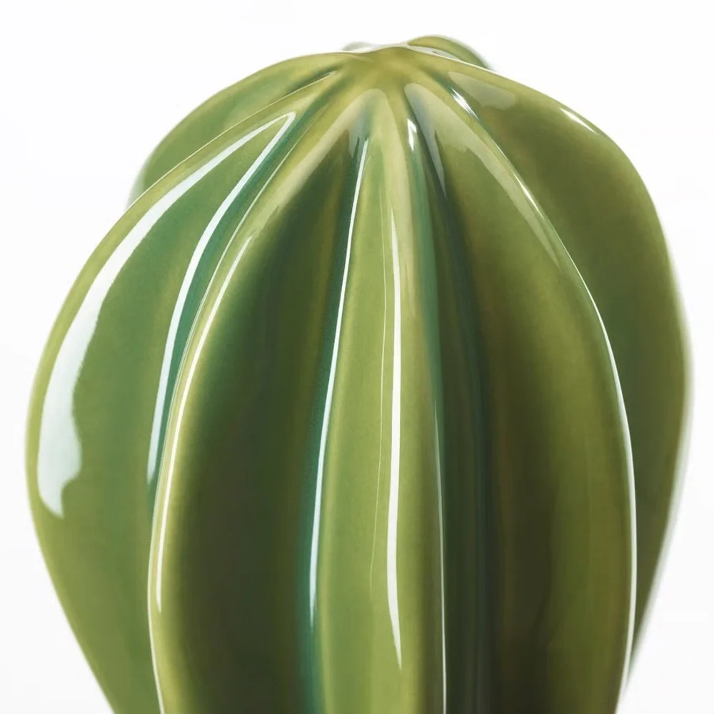 IKEA Green Ceramic Cactus Decor Set SJÄLSLIGT Decoration, set of 3, green